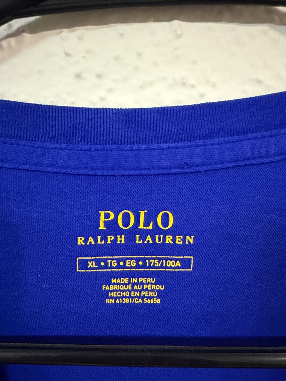 Ralph Lauren Royal Blue Polo Tee Dress with Pony Logo - Picture 2 of 4
